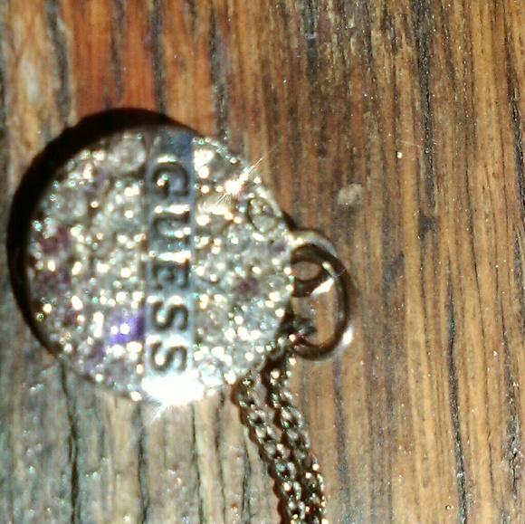 Vintage Guess Rhinestone Necklace - Picture 3 of 3
